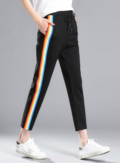 Sweatpants Sportswear Rainbow Pants Women 