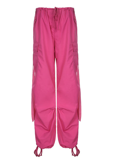 Pink Ribbon Wide Leg Bundle Pants