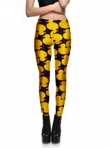 Leggings Yellow Ducks Funny Women Leggings Pants 