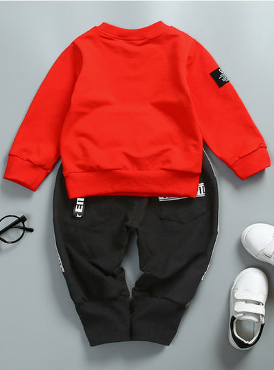 Long Sleeve T-Shirt + Pants Children's Sports Suit 