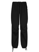 Elastic Trousers High Waist Wide Legs Pant