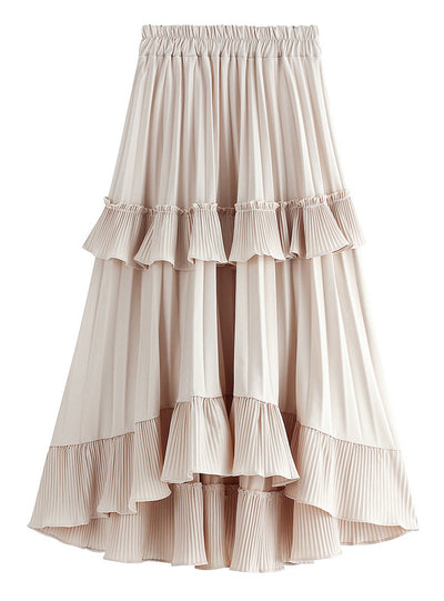 Lotus Leaf Edge Irregular Cake Skirt