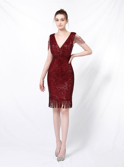 Beading Short Party Dress