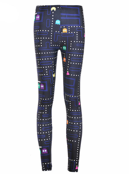 Print Pants Fitness Legging Woman Leggings 