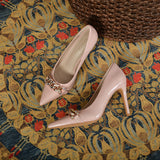 Pointed Thin Single Shoes Banquet Shoes