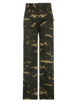 Vintage Camo Low Waist Jeans