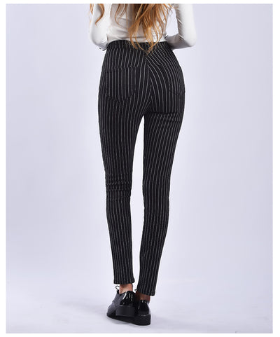 Women's Striped Trousers Pant