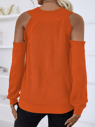 Sexy Pullover Loose Casual Long Sleeve Sweater