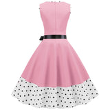 Retro 1950S Polka Dot Dress