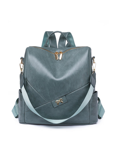 Soft Leather PU Light Leisure Backpack