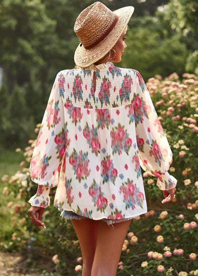 Blossom Printed Top Shirt