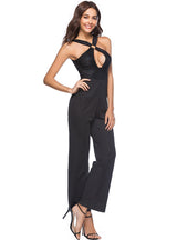 Hollow Sleeveless Slim Sexy Jumpsuit