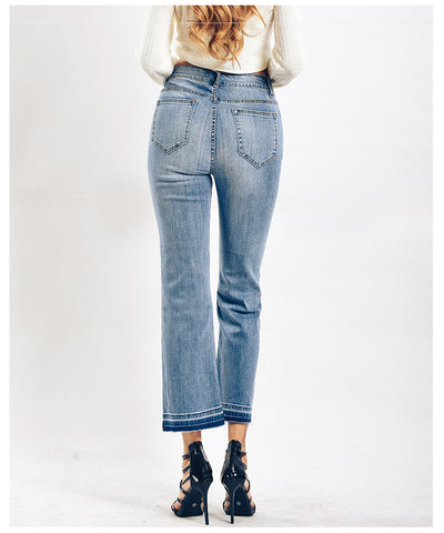 Women Wide-legged Pants Jeans