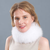 Fox Fur Collar Female Fur Keeps Warm Winter