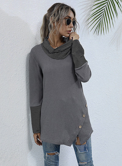 Loose Long Sleeve Pullover Bottoming Shirt