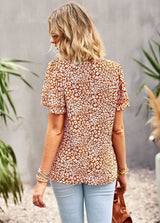 Bohemian Floral Shirt Top