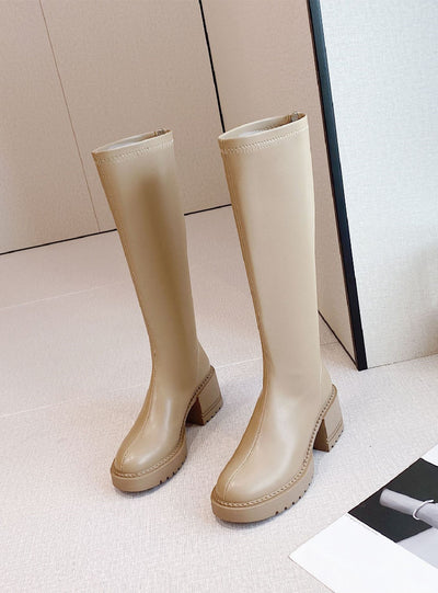 Women Skinny Legs Long Boots