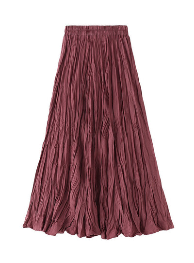 Autumn and Winter Pleated Skirt