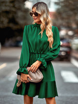 Fashion Long Sleeve Leisure Dress