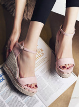 High Heels Shoes Ankle Strap Ladies Sandals 