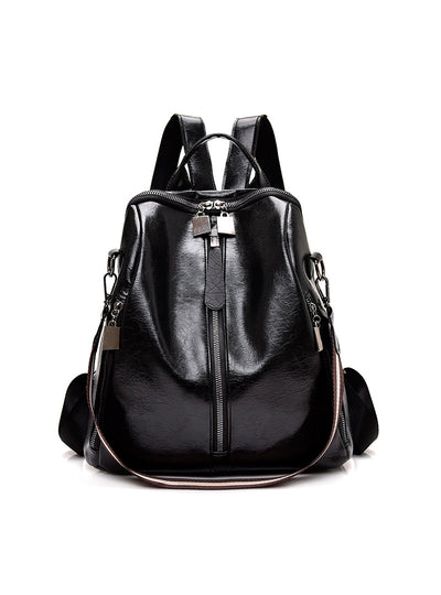 Women PU Retro Fashion Backpack