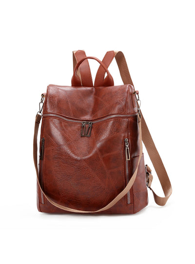 Women Retro Light Leisure Backpack