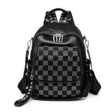 PU Rivet Leisure Backpack