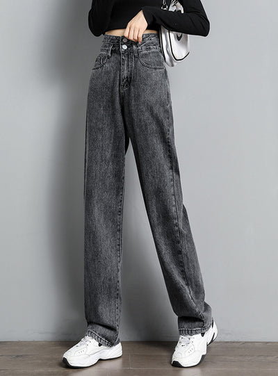 Mid Low Waist Stretch Skinny Pants Jeans