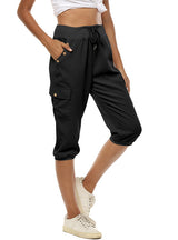 Solid Color Overalls Casual Ccropped Pant