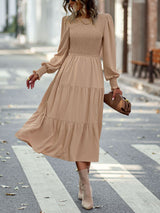 Leisure and Holiday Big Swing Dress