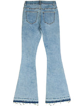 Women Embroidered Wide-leg Jeans