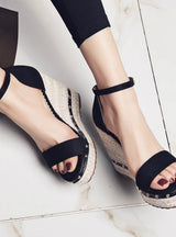 High Heels Shoes Ankle Strap Ladies Sandals 