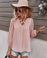 Long Sleeve Casual Shirt Holiday Style