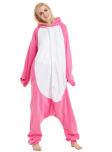 Pink Penguin Pajama Winter Women Sleepwear 