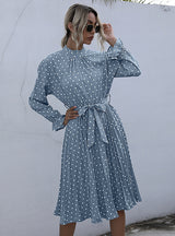 Bow Tie Polka Dot Dress