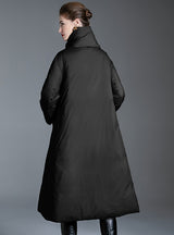 Thick White Duck Down Cloak-type Coat