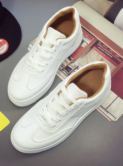 Sneakers Basket White Women Flats Platform