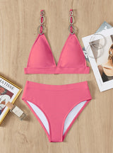 Strap Jewelry Two-piece Set Bikini