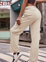 Casual Multi-pocket Jeans Pant