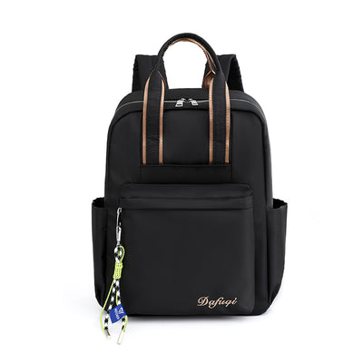 Nylon Large-capacity Leisure Backpack for Students