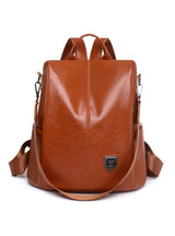 PU Retro Outdoor Travel Backpack