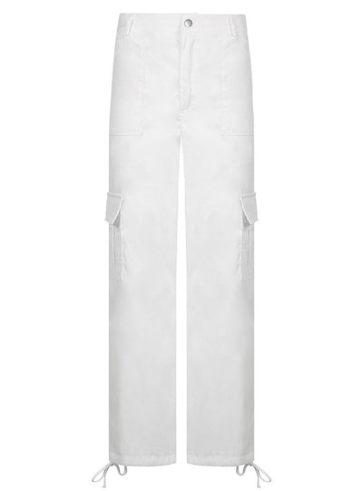 Trousers High Waist Bound Feet Pant