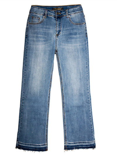 Women Wide-legged Pants Jeans