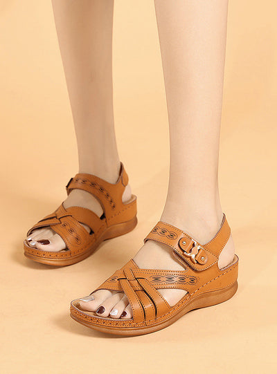 Metal anti-landslide Hollow Sandals