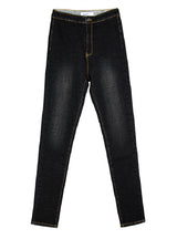 Women High Waist Slim-fit Jeans