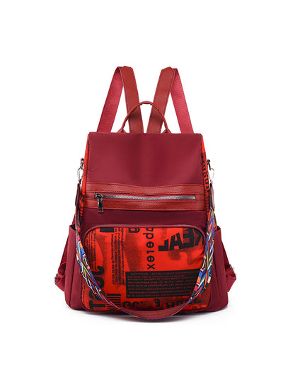 Oxford Cloth Leisure Lady Backpack