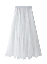 Women Irregular Gauze Skirt