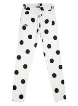 Women High Waist Polka Dot Pants