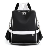 Color Splash-proof Oxford Casual Backpack