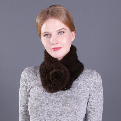 Fur Scarf Female Winter Mink Joker Thickened Keep Warm